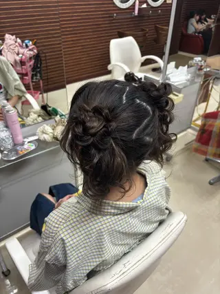 セミロング 🎀 KUBO AYAKA 🎀✨のヘアスタイル