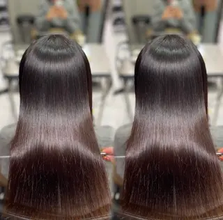 セミロング 福岡美髪矯正/ KAEDEのヘアスタイル