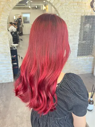 ロング カラー 透明感style 🌿 ASUKAのヘアスタイル