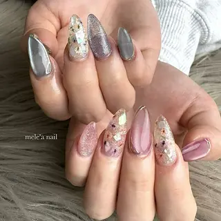 ネイル miho meléanailのネイルデザイン