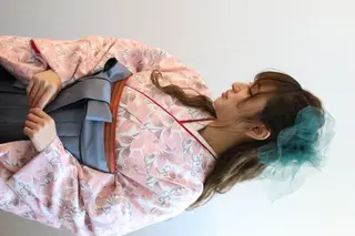 ヘアアレンジ 鍵山 千秋のヘアスタイル