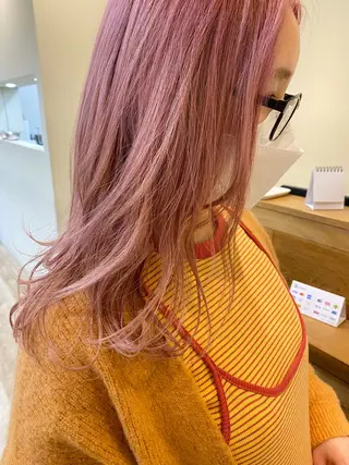 セミロング solo店長 大橋康智のヘアスタイル