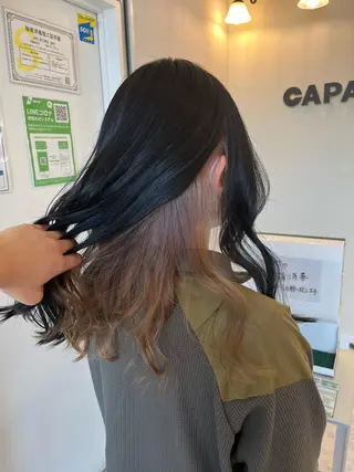 ロング ベージュカラー/ いぢちるみのヘアスタイル