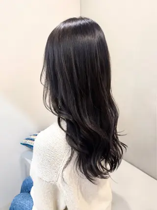 ロング メンズパーマ ほしのはすみのヘアスタイル