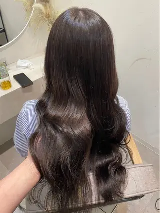 カラー 🎀sakura🎀 艶髪/韓国/ワンホンのヘアスタイル
