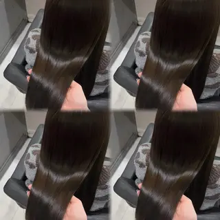 ミディアム カラー 🦋REISA🦋 エクステ×ハイトーンのヘアスタイル