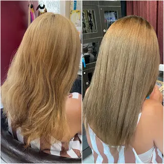 ロング パーマ トップスタイリスト 小澤純一のヘアスタイル