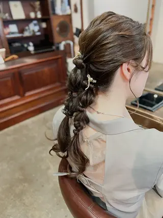ヘアアレンジ 𓍲꙳yamada haruna⋆ 𓍱のヘアスタイル