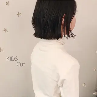 キッズ 市川 千夏のヘアスタイル