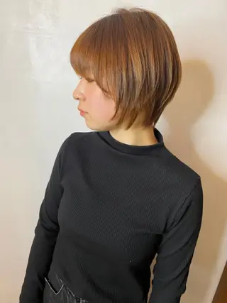 ショート 藤田 遼のヘアスタイル