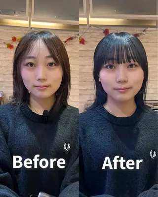 ミディアム 艶色&髪質改善 ✨ヨシムラユウシのヘアスタイル