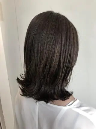 ミディアム カラー 中塚 義人のヘアスタイル