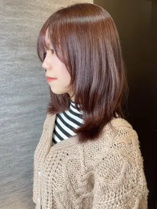 ミディアム JIEN MIUのヘアスタイル