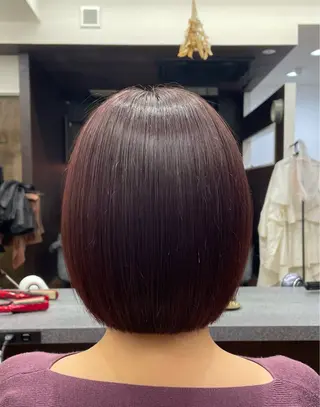 ショート 髪質改善レイヤー/ 雨のヘアスタイル