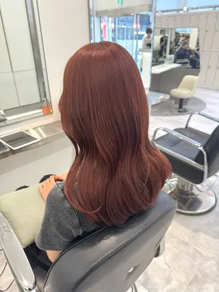 ロング カラー ParveMix🍀 藤原愛未のヘアスタイル