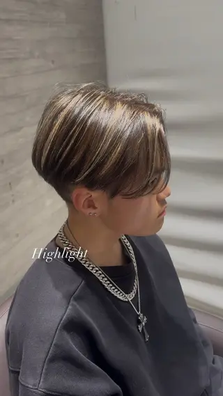 メンズ 💖レイヤー/暖色系 カラーAYANE💖のヘアスタイル