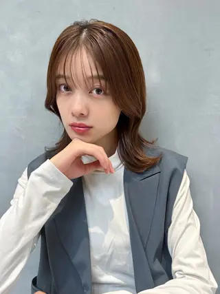 ミディアム レイヤーカット🫧 etsuのヘアスタイル