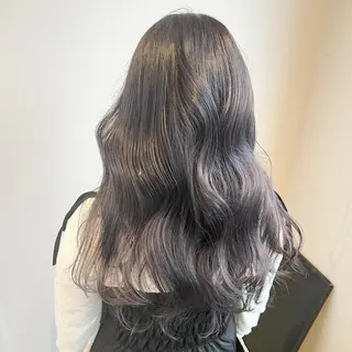 セミロング カラー 髪質改善/韓国ヘア 顔まわり特化yutoのヘアスタイル