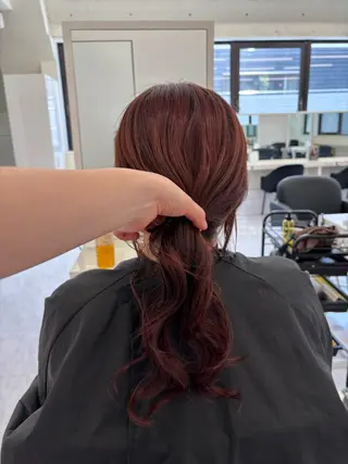 ロング カラー Ayano‪‪🎀似 合わせ×透明感🎀のヘアスタイル
