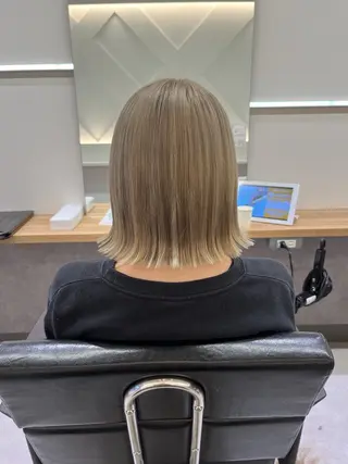 ミディアム Unfrose所属・五月女 和樹のヘアスタイル