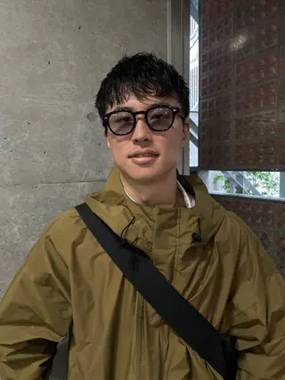 ショート パーマ メンズ 吉田一輝 外国人パーマのヘアスタイル