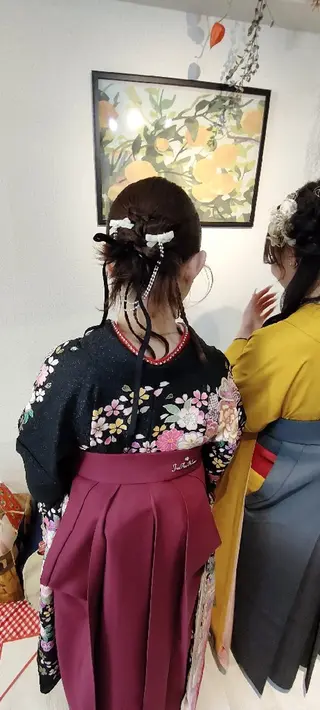 ヘアアレンジ HempBeauty 浅野アサミのヘアスタイル