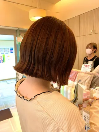 ショート カラー 板倉　花連 💌リピーター様へ↓のヘアスタイル