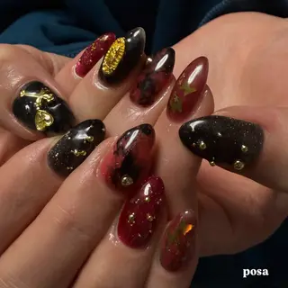 ネイル posa nail モエミのネイルデザイン