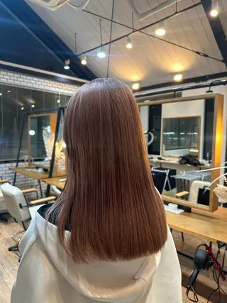 セミロング カラー reefur マリナのヘアスタイル