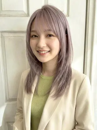 セミロング Aroma hair 🌙tanakaのヘアスタイル