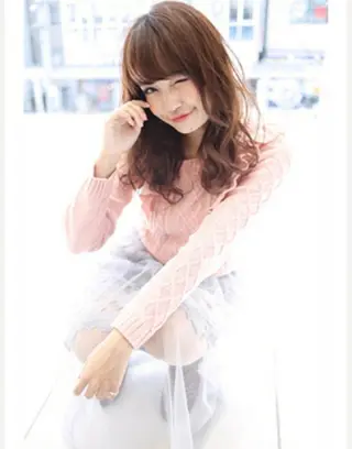 ロング 🇰🇷韓国風艶髪✨ 髪質改善 倉岡しおんのヘアスタイル