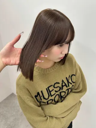 ショート カラー ブリーチカラー /MAHIROのヘアスタイル