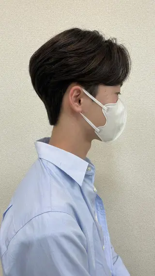 パーマ メンズ もりたみかこ 美容師お休み中のヘアスタイル