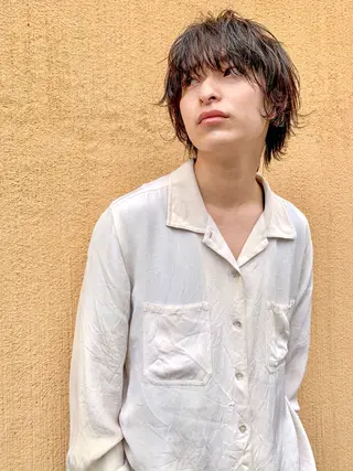 メンズ メンズ／パーマ ／レディース髪質改善のヘアスタイル
