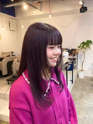 ロング ORe'S HAIR BE GLaDユウナのヘアスタイル