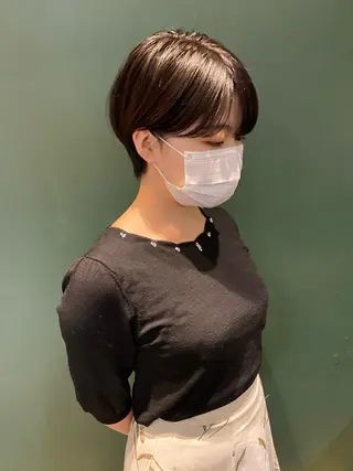 セミロング カラー ヘアアレンジ TOPSTYLIST 🇬🇧JIMMYのヘアスタイル