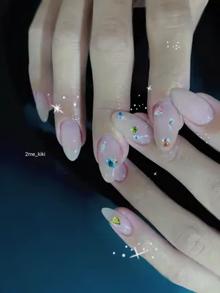ネイル 大人かわいいネイル♡ Kikiのネイルデザイン