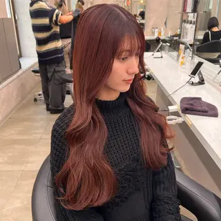 ロング カラー 💖札幌カラー 指名No.1💖玲奈のヘアスタイル