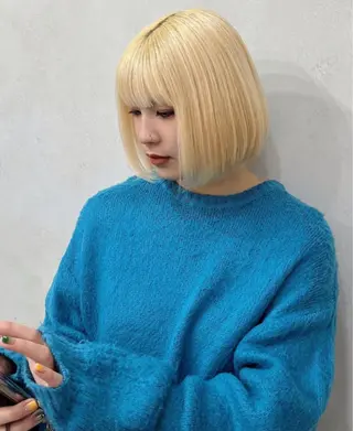 ショート カラー 内海 凜香のヘアスタイル