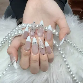 ネイル 🎀nana🫧 ワンホンネイル🎀のネイルデザイン