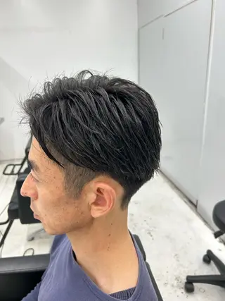 ショート メンズ 【メンズパーマ特化】 🍏網中勇喜のヘアスタイル