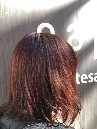 セミロング 菊池 幹のヘアスタイル