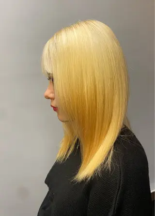 セミロング 寺島 希乃佳のヘアスタイル