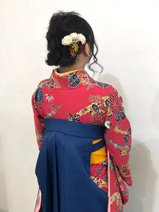 ヘアアレンジ 乳井 悠香のヘアスタイル