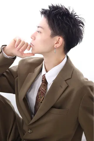 メンズ ミディアム ✂️林　菜々美のヘアスタイル