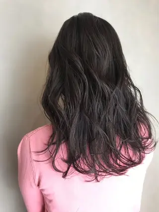 ロング カラー BROCANTE立川 karasawa.nのヘアスタイル