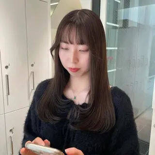 ロング カラー Parve Mix /頓宮 稚愛🤍のヘアスタイル
