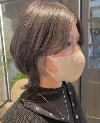 ショート カラー 渋谷　今泉ひろき 髪質改善×美髪矯正のヘアスタイル