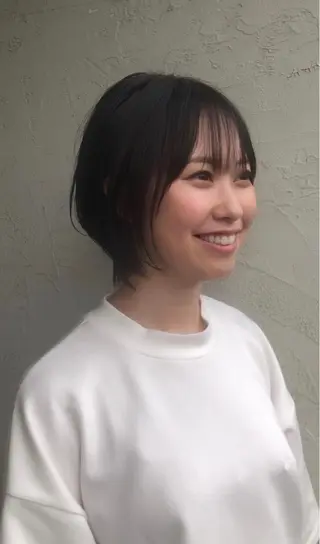 ショート 菊池 幹のヘアスタイル