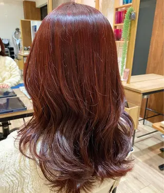 ミディアム 韓国トレンドヘア しゅーやのヘアスタイル